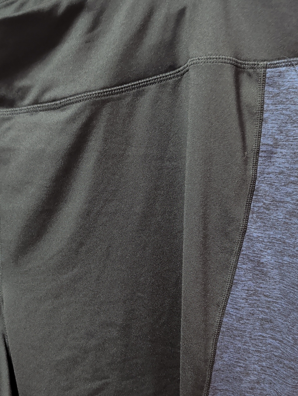 Ideology Black Active Top with Subtle Logo